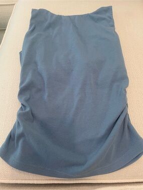 OGL Blue Ribbed Tank Top